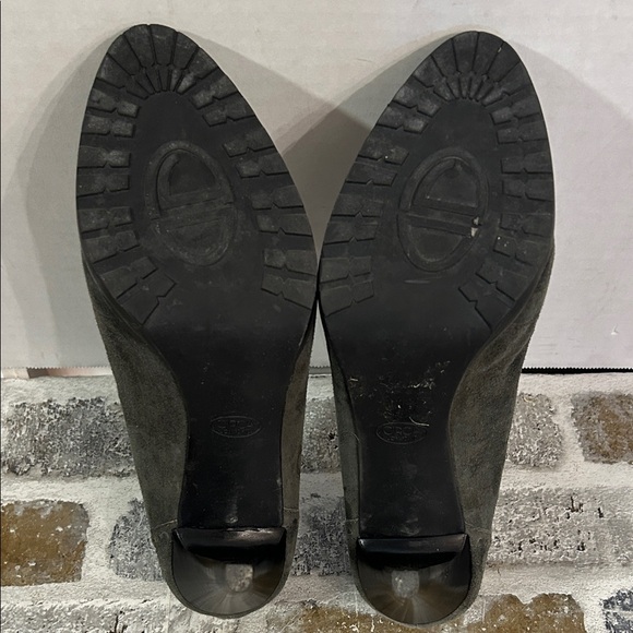 CIRCA JOAN&DAVID CJ Herald Gray Suede Leather Oxford PumpWomen's 8.5 - Picture 7 of 10